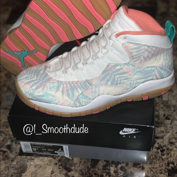 jordan retro 10 multicolor